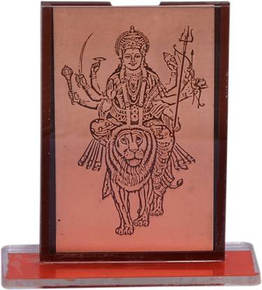 Durga Durga devi image Decorative Showpiece  -  9 cm