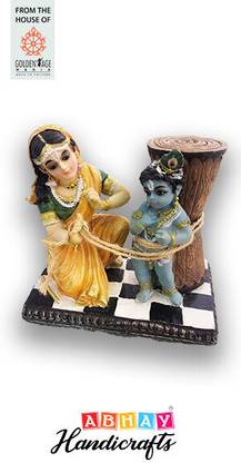 ABHAY Yashoda Damodar Decorative Showpiece  -  13 cm