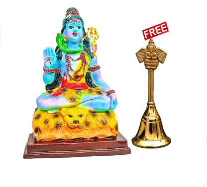 AGFashion Shiva murti Decorative Showpiece  -  8 cm