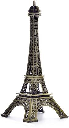PIXART Eiffel Tower Statue- Decorative Showpiece for Home Décor Paris Landmark Decorative Showpiece  -  15 cm