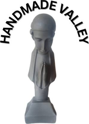 handmadevalley Welcome lady statue for home decor Decorative Showpiece  -  36 cm