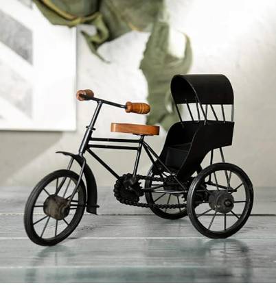VAMIKA HANDICRAFTS Cycle home decor Decorative Showpiece  -  21 cm