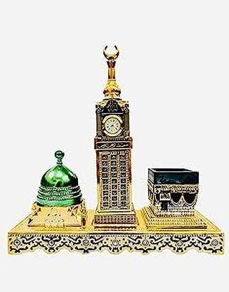 Zamzam Tower Kaaba Masjid ZAMZAM TOWER KAABA MASJID Decorative Showpiece  -  27 cm