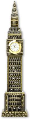 THE QUIRKY HOME Big Ben London Tower with Real Clock Souvenir, Desk Decor for Home Decorative Showpiece  -  18 cm