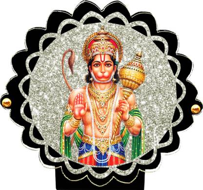 Artle Media Hanuman Decorative Showpiece  -  10 cm