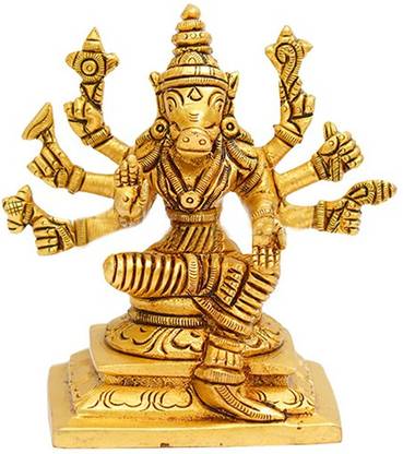 Ayyappantraders Varahi Amman Idol Small Size Decorative Showpiece  -  5 cm