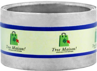 Treemasion Vastu Stainless Steel Metal Strip (4FEET, 1 INCH Width, 0.2MM Thickness) Strip Decorative Showpiece  -  2.54 cm