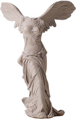 BNF Winged Victory of Samothrace Statue Sculpture Greek Goddess Art for Table Decorative Showpiece  -  10 cm