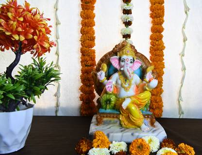 JOYHAAT JH02 GANESH डेकोरेटिव शोपीस  -  28 cm