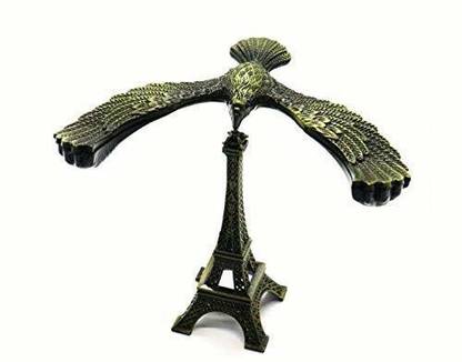 MIKEL ENTERPRISES Metal Eiffel Tower Statue, Home Decor Showpiece - 17 cm, Multicolour Decorative Showpiece  -  10 cm