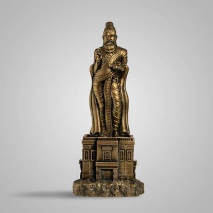SILAII SILAII Ayyan Valluvar Full Figure Sculpture- 8 INCH Decorative Showpiece  -  20.3 cm
