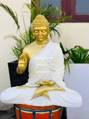 HDS HOMESTEAD DECORE SOLUTION (2ft)|Buddha Statue for Floor and Table Decorative Showpiece  -  61 cm