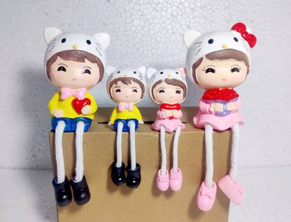 GRACIE COLLECTION IMPORTED SHOWPIECE SUITABLE FOR HOME AND LIVING ROOM SET IN (4) PIECES (350G) Decorative Showpiece  -  10.5 cm