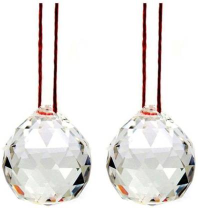 DvR ClicK Astro Guide Crystal Crystal Ball Decorative Showpiece  -  5 cm