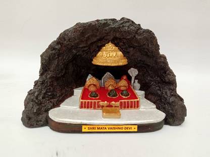 the monumet shop MATA Vaishno Devi Darbar Handcrafted in India Gift Decorative Showpiece  -  10 cm