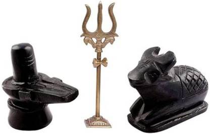 SBBCO Divine Edge Shivam Aura – Sacred Shivling for Home & Mandir Decorative Showpiece  -  2.5 cm