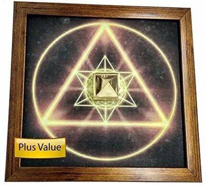 Plus Value Fire Element Vastu – Space Healing Grid – Heal Your Home & Office Decorative Showpiece  -  20.5 cm