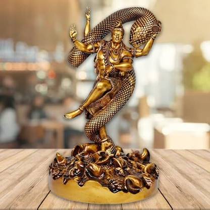 Rudram Mystrical Shiv Ji Mahadev Ji Decorative Showpiece  -  8 cm