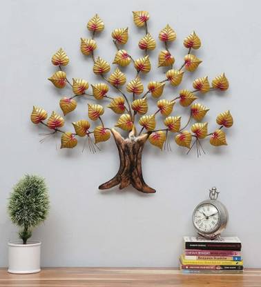 Sandhya Craft Iron Butterfly Tree Wall Art Dimension: (37*2*33 INCH) Decorative Showpiece  -  86.36 cm