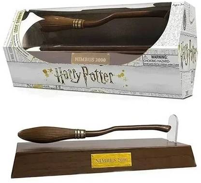 Miniatures Collectable Harry Potter Nimbus 2000 Magnetic Levitating Broomstick Pen Decorative Showpiece  -  7.49 cm