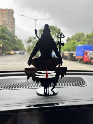 ITSYYBOO Shiva Car Dashboard Idol Decorative Showpiece  -  11.5 cm