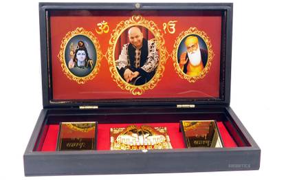signistics Guru Ji Charan Paduka Decorative Showpiece  -  3 cm