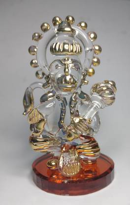 Maa Shakumbri handicrafts MS Hanumana Decorative Showpiece  -  9.5 cm