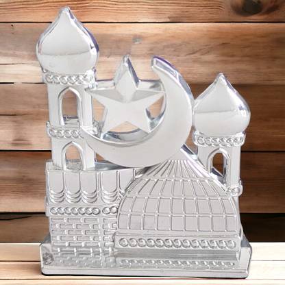 Shiv Jagdamba Mecca Madina Idol Statue for Car Dashboard Decorative Showpiece  -  6 cm