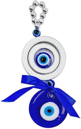 showpiceshub Evil Eye Wall Hanging for Home Entrance Wall Door Hanging Decorative Showpiece  -  16 cm