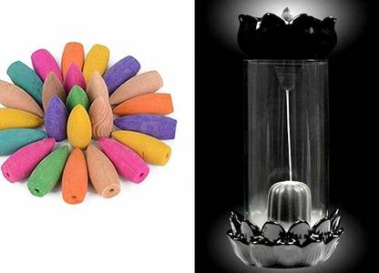 Shyam Art N Craft Shivling Smoke Fountain Decorative Showpiece  -  9 cm
