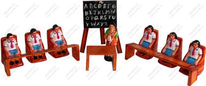 unikk School set Navarathri Golu Doll Set Decorative Showpiece  -  26 cm