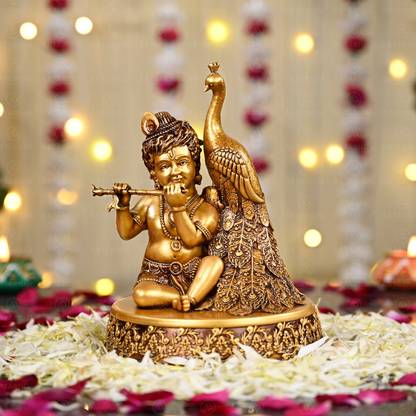 ARTARIUM Nand Gopal Krishna Statue Bal Krishan Nand Gopal Decorative Showpiece Decorative Showpiece  -  16.9 cm