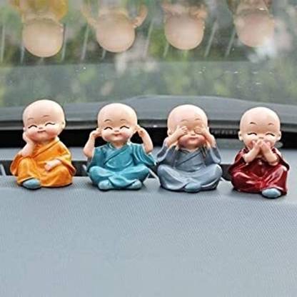 sai global Buddha Monk Statues, Decorative Showpiece  -  4 cm
