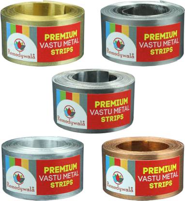 remedywala Vastu Metal Strips Decorative Showpiece  -  2 cm