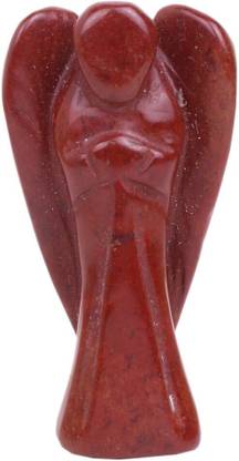 EXCEL Spiritual Healing Stone Carving Red Jasper Figurine Decorative Showpiece  -  5 cm