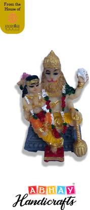 ABHAY Prahlada Nrisimha Mini Decorative Showpiece  -  6 cm