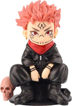 ComicSense Jujutsu Kaisen Anime Action Figure, Disgraced One Sukuna Action Figure Statue Decorative Showpiece  -  12 cm