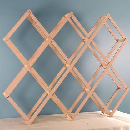 prajna 1 Pc DIY Folding Flexible Wooden Mandap Backdrop,Reusable-Festivals,Mandir decor Decorative Showpiece  -  94 cm