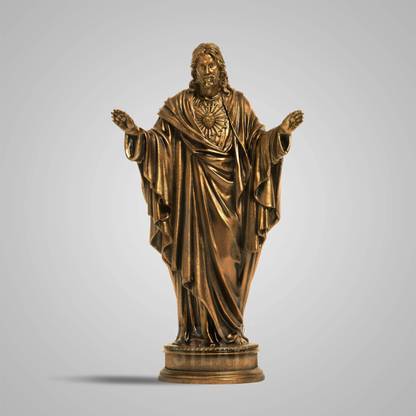 SILAII The Sacred Heart of Jesus Sculpture Decorative Showpiece - 30.4 cm