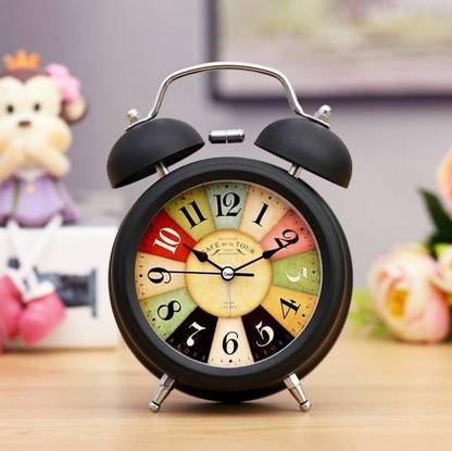 Ghadiwale Unique Alarm Clock Decorative Showpiece  -  20 cm