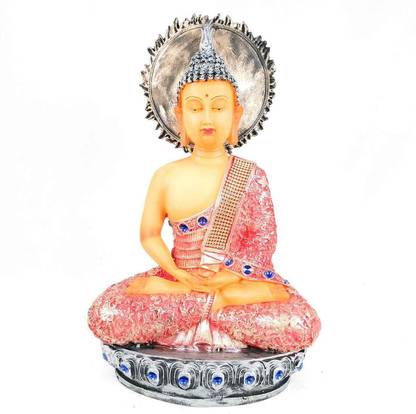 Apkamart Buddha Statue | Meditating Buddha Idol -16 inch Decorative Showpiece  -  16 cm
