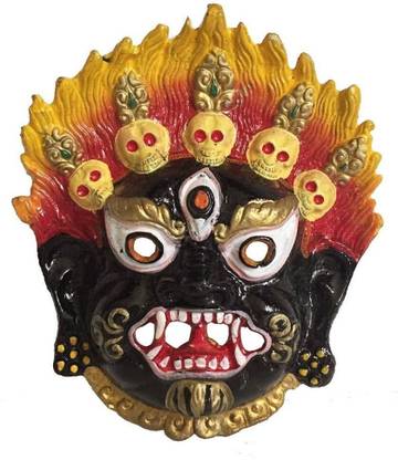 SK Craft Metal Wall Hanging Nazar Battu-Evil Eye Protector-Nazar Suraksha Kawach for House Infants, Children, Home, Office Decorative Showpiece  -  16 cm