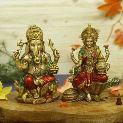 PRG Lamxi Ganesha Model 1 Decorative Showpiece  -  17 cm