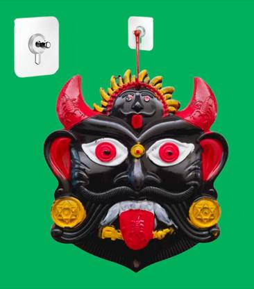 FlyTouch Nazar Suraksha Kawach, Evil Eye Protector, Dishti Bomma, Nazar Battu (Large) W Decorative Showpiece  -  31 cm