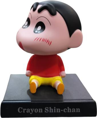 MTHUB Cute Shin-chan Sitting Figurine | Anime Character Showpiece Decorative Showpiece  -  5 cm
