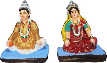 MPS Bor Bou terracotta items , terracotta items , matir items Decorative Showpiece  -  14.5 cm