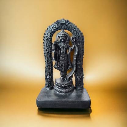 NAVYAKSH Ram Lalla Statue | Height: 7 inches Decorative Showpiece  -  18 cm