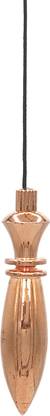 Plus Value Deluxe Copper Plated Dowsing Pendulum - Reiki Crystal Chakra Healing Dowser Decorative Showpiece  -  1 cm