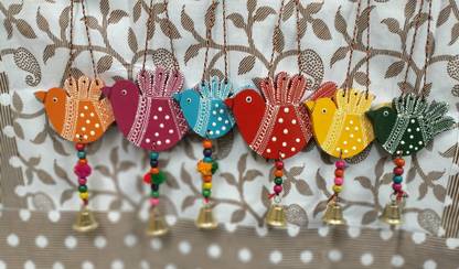 ASM CREATION bird wall hanging Decorative Showpiece  -  20 cm