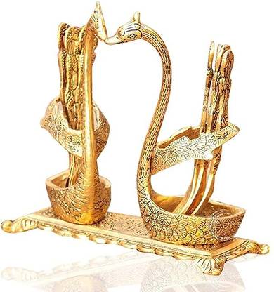 ARTBLITZ Spoon and Fog Holder for Dining Table Decorative Showpiece  -  21 cm